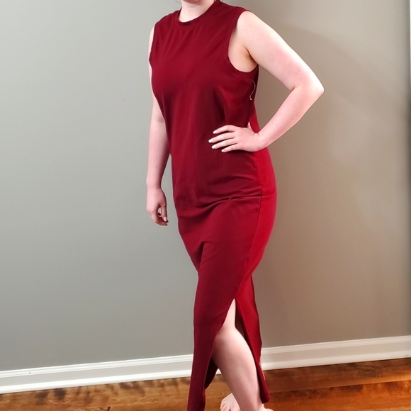 Old navy midi dress w/side split size xl